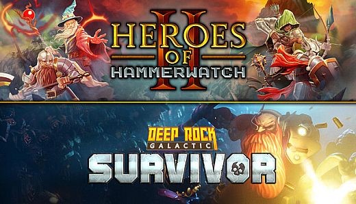 Deep Rock Galactic: Survivor + Heroes of Hammerwatch II