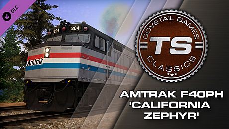 Train Simulator: Amtrak F40PH ‘California Zephyr’ Loco Add-On DLC