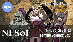 Visual Novel Maker - NPC Female Soldiers Vol.1