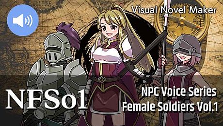 Visual Novel Maker - NPC Female Soldiers Vol.1 DLC