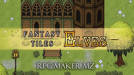 RPG Maker MZ - Fantasy Tiles - Elves DLC