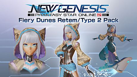 Phantasy Star Online 2 New Genesis - Fiery Dunes Retem/Type 2 Pack DLC