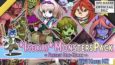 RPG Maker MZ - Isekai MonstersPACK  Fantasy Demi-Human DLC
