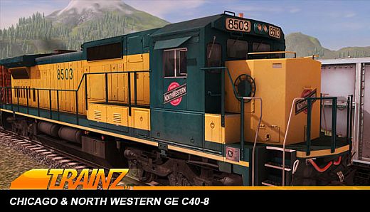 Trainz 2022 DLC - Chicago & North Western GE C40-8