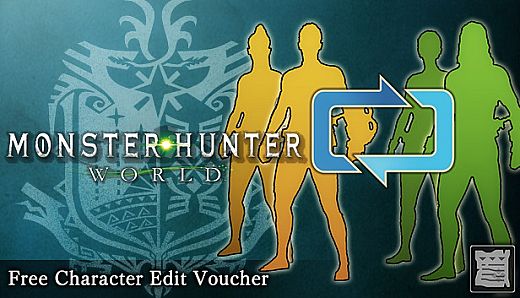 Monster Hunter: World - Free Character Edit Voucher
