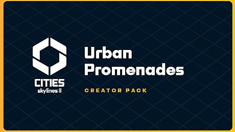 Cities: Skylines II - Creator Pack: Urban Promenades DLC