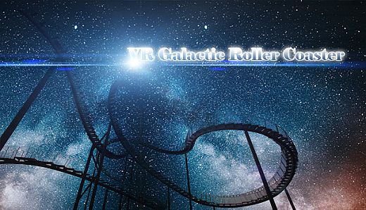 VR Galactic Roller Coaster