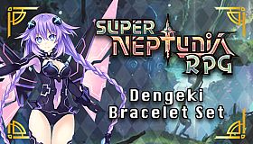 Super Neptunia RPG Dengeki Bracelet Set