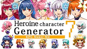 RPG Maker MZ - Heroine Character Generator 7 for MZ
