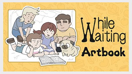 While Waiting: Artbook DLC