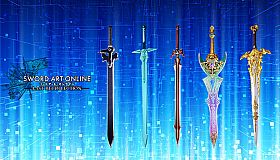 SWORD ART ONLINE Last Recollection - Black Swordsman Swords Skins Set