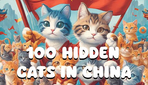 100 Hidden Cats in China