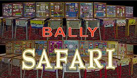 Bingo Pinball Gameroom - Bally Safari