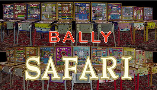 Bingo Pinball Gameroom - Bally Safari