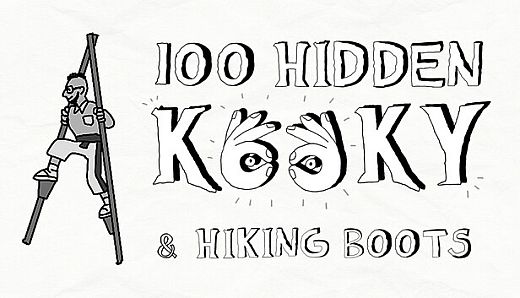 100 Hidden Kooky & Hiking Boots