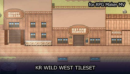 RPG Maker MV - KR Wild West Tileset