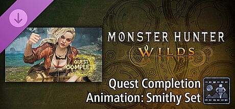 Monster Hunter Wilds - Quest Completion Animation: Smithy Set DLC