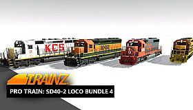 Trainz Plus DLC - Pro Train: SD40-2 Loco Bundle 4