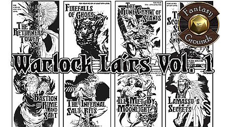 Fantasy Grounds - Warlock Lairs Volume 1 (5E) DLC