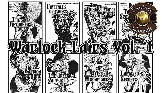 Fantasy Grounds - Warlock Lairs Volume 1 (5E)