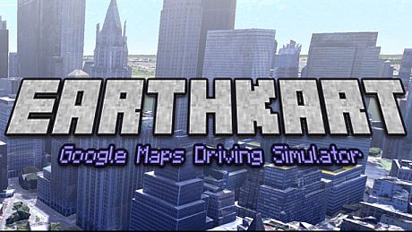 EarthKart: Google Maps Driving Simulator Game