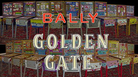 Bingo Pinball Gameroom - Bally Golden Gate DLC
