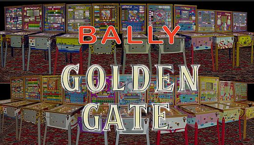 Bingo Pinball Gameroom - Bally Golden Gate