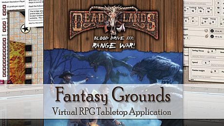 Fantasy Grounds - Deadlands Reloaded: Blood Drive 3 DLC