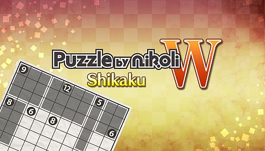 Puzzle by Nikoli W Shikaku