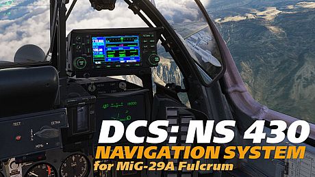 DCS: NS 430 Navigation System for MiG-29A DLC