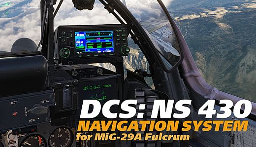 DCS: NS 430 Navigation System for MiG-29A