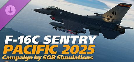 DCS: F-16C Sentry Pacific 2025 Campaign by SOB Simulations DLC