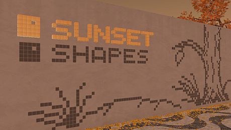 Sunset Shapes Game