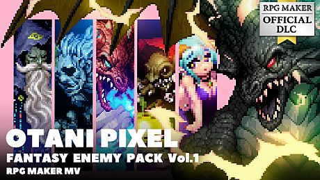 RPG Maker MV - Otani Pixel Fantasy Enemy Pack Vol.1 DLC