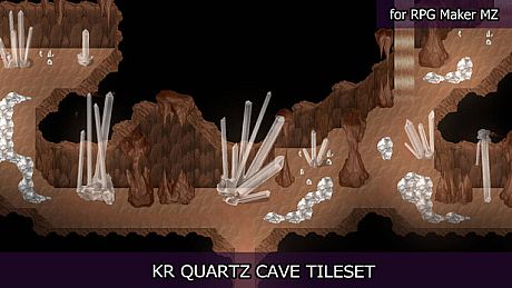 RPG Maker MZ - KR Quartz Cave Tileset DLC