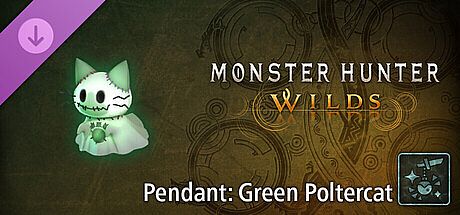Monster Hunter Wilds - Pendant: Green Poltercat