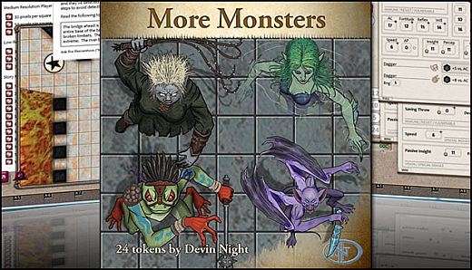 Fantasy Grounds - More Monsters (Token Pack)