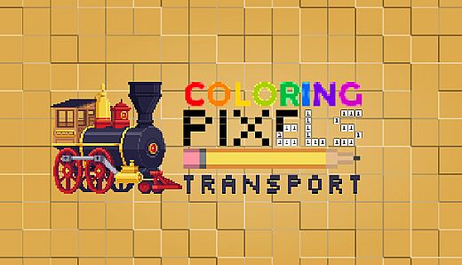 Coloring Pixels - Transport Pack