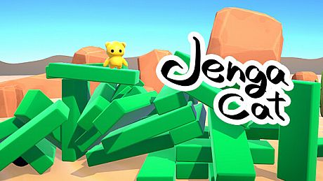 Jenga Cat Game