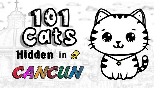101 Cats Hidden in Cancun