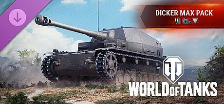 World of Tanks — Dicker Max Pack (VI German Tank Destroyer) DLC