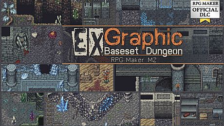 RPG Maker MZ - EX Graphic Base Set Dungeon DLC