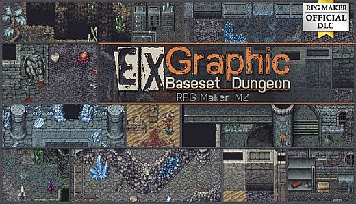 RPG Maker MZ - EX Graphic Base Set Dungeon