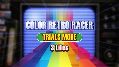 COLOR RETRO RACER : TRIALS MODE *3 Lifes* DLC