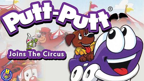 Putt-Putt Joins the Circus Game