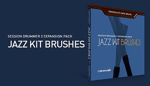 SD3: Chocolate Cake Drums - Jazz Kit Brushes