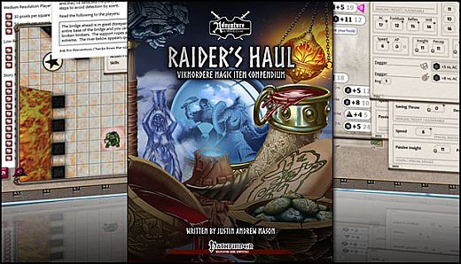 Fantasy Grounds - Into the Wintery Gale: Raider’s Haul (PFRPG)