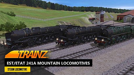 Trainz 2019 DLC - Est/Etat 241A Mountain Locomotives DLC