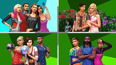 The Sims 4 Back to School Bundle – Get Together, Romantic Garden Stuff, Bowling Night Stuff, Fitness Stuff Package