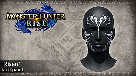 Monster Hunter Rise - "Risen" face paint DLC